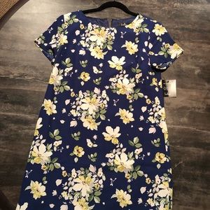 Lulu's floral shift dress